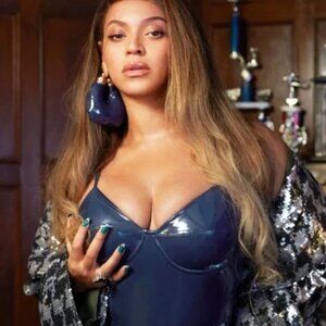 Adidas ivy park latex bodysuit NWT